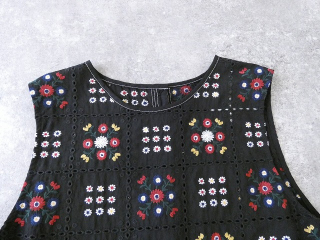 yuni(ユニ イズ ライク ア フラワー トゥー ミー) eyelet embroidely sleeveless ワンピースの商品画像24