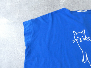 NARU SPACEMOO別注 ナチュラルソフト天竺 振り返りネコTシャツの商品画像38