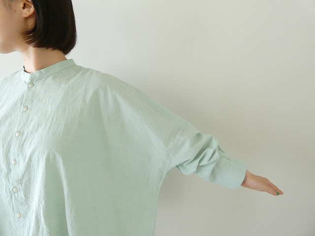 NATURAL LAUNDRY(ナチュラルランドリー) コードシャンブレーランドスケープシャツの商品画像4