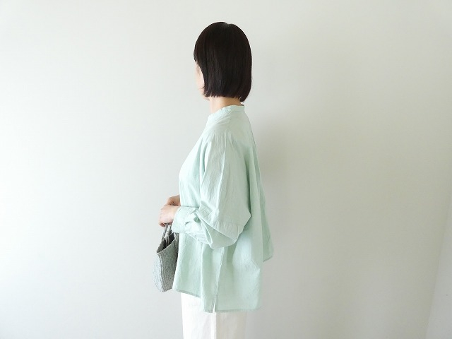 NATURAL LAUNDRY(ナチュラルランドリー) コードシャンブレーランドスケープシャツの商品画像8