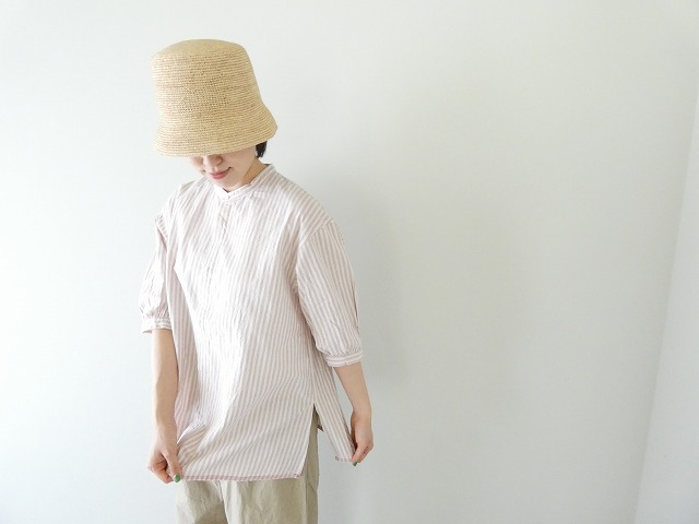 NATURAL LAUNDRY(ナチュラルランドリー) コードシャンブレープランプスリーブシャツの商品画像1