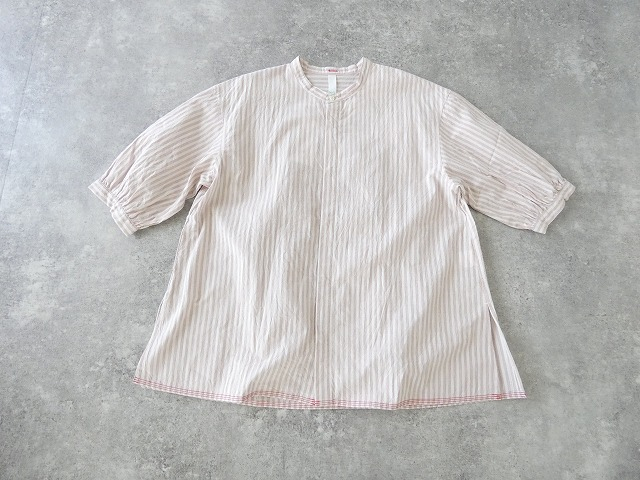 NATURAL LAUNDRY(ナチュラルランドリー) コードシャンブレープランプスリーブシャツの商品画像10