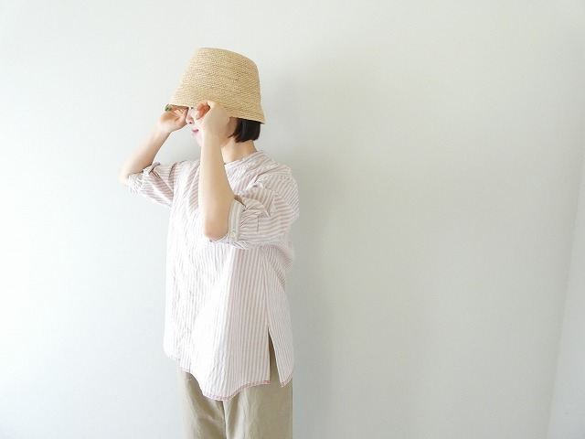 NATURAL LAUNDRY(ナチュラルランドリー) コードシャンブレープランプスリーブシャツの商品画像3
