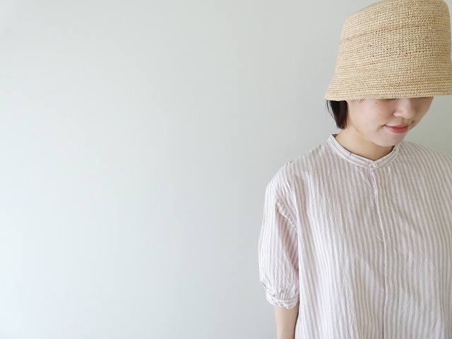 NATURAL LAUNDRY(ナチュラルランドリー) コードシャンブレープランプスリーブシャツの商品画像4