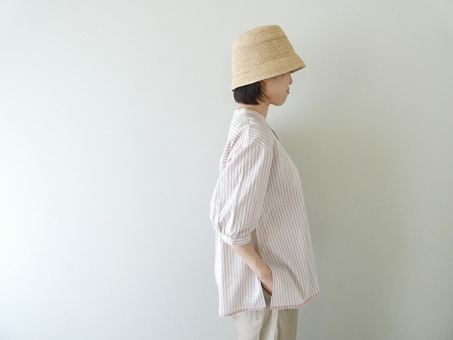 NATURAL LAUNDRY(ナチュラルランドリー) コードシャンブレープランプスリーブシャツの商品画像8