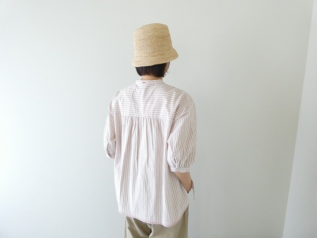 NATURAL LAUNDRY(ナチュラルランドリー) コードシャンブレープランプスリーブシャツの商品画像9