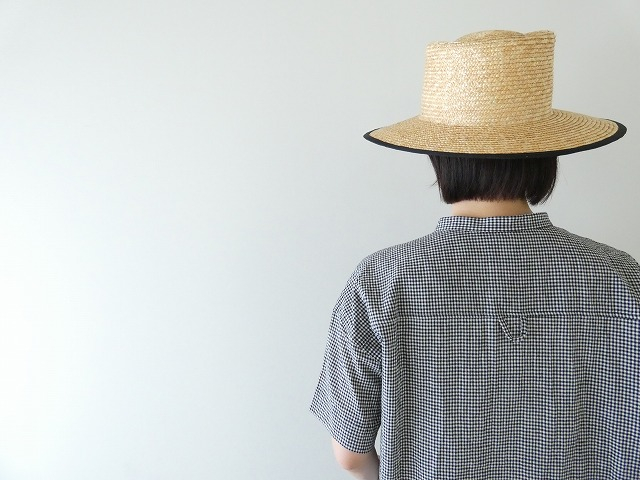Blue Lake Market(ブルーレイクマーケット) コットンリネンボイルワッシャーバンドカラーシャツの商品画像6