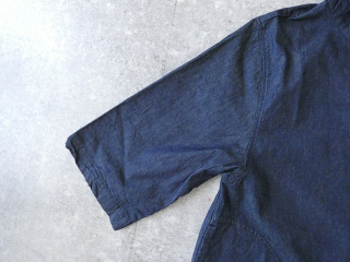 Blue Lake Market(ブルーレイクマーケット) ヴィンテージポプリン4.5ozデニムドロストヘムフーディの商品画像24