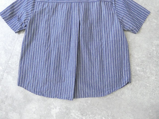 Blue Lake Market(ブルーレイクマーケット) コットンリネンボイルワッシャーバックタックストライプシャツの商品画像33