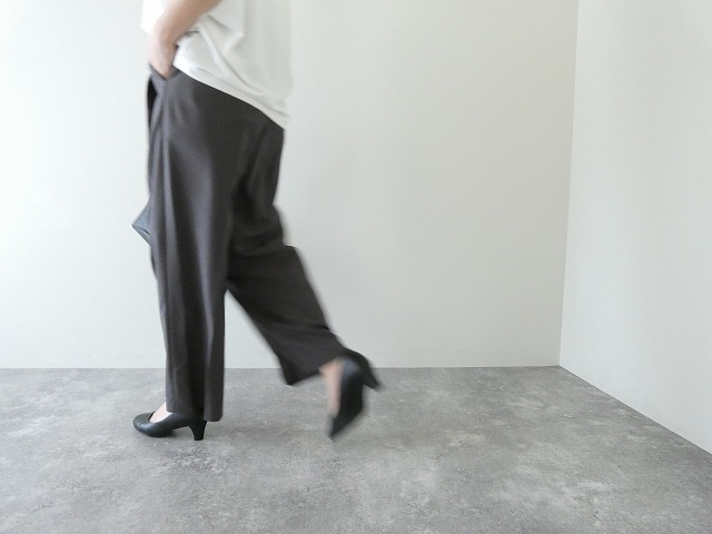 DONEEYU(ドニーユ) レーヨンツータックパンツの商品画像7
