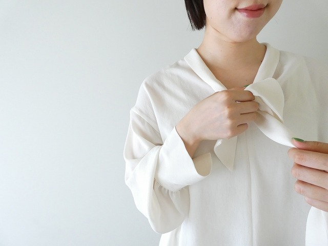 ma couleur(マ クルール) ビンテージジョーセットボータイブラウスの商品画像6
