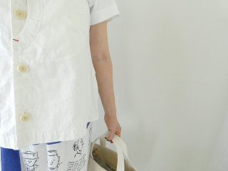 快晴堂(かいせいどう) Girl'sリラクシンWorkデニムホワイトオーバーオールベストの商品画像22