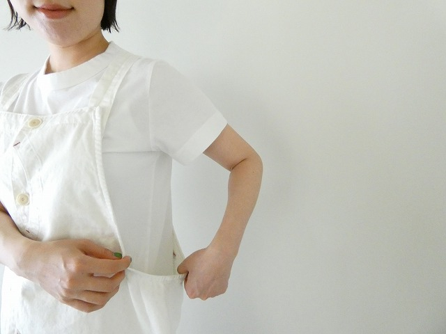快晴堂(かいせいどう) Girl'sリラクシンWorkデニムホワイトオーバーオールベストの商品画像6