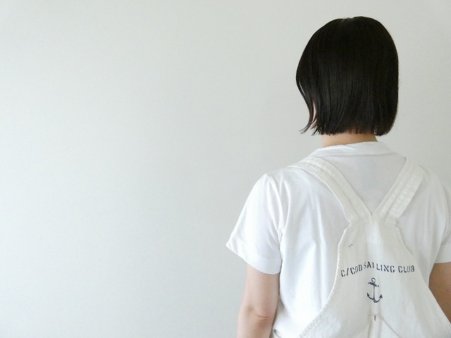 快晴堂(かいせいどう) Girl'sリラクシンWorkデニムホワイトオーバーオールベストの商品画像7