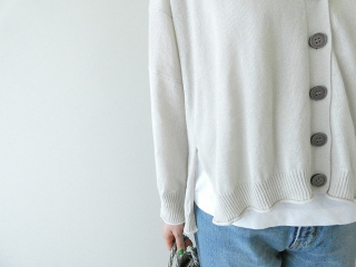 maomade(マオメイド) 変形リネンUVカットVネックカーディガンの商品画像24