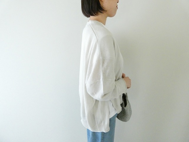maomade(マオメイド) 変形リネンUVカットVネックカーディガンの商品画像4