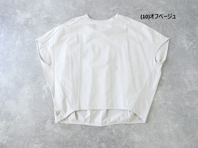 maomade(マオメイド) サイロプレミアムメガゲージ天竺ゆったりサイズのコクーンシルエットTEEの商品画像11