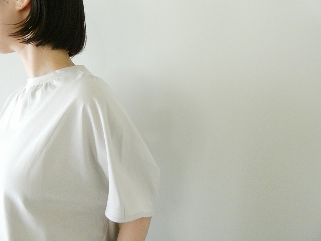 maomade(マオメイド) サイロプレミアムメガゲージ天竺ゆったりサイズのコクーンシルエットTEEの商品画像5