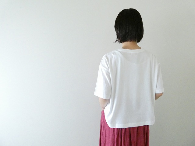 maomade(マオメイド) 度詰め天竺スクエアロゴTシャツ LOGO IN A SQUARE TEEの商品画像4