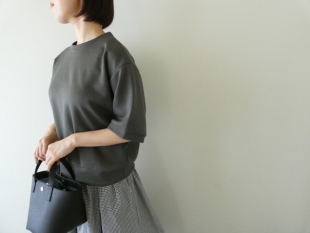 MidiUmi(ミディウミ) punch the dough ハーフスリーブプルオーバーの商品画像8