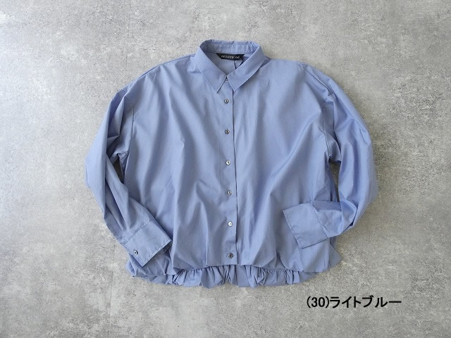 mizuiro ind(ミズイロインド) ロングスリーブバルーンシャツの商品画像15