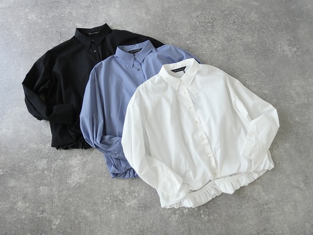mizuiro ind(ミズイロインド) ロングスリーブバルーンシャツの商品画像3