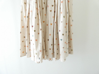 R&D.M(オールドマンズテーラー) COTTON LINEN COAT OF ARMS GATHER SKIRTの商品画像22