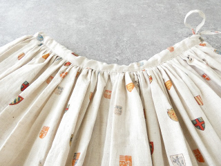 R&D.M(オールドマンズテーラー) COTTON LINEN COAT OF ARMS GATHER SKIRTの商品画像24