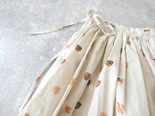 R&D.M(オールドマンズテーラー) COTTON LINEN COAT OF ARMS GATHER SKIRTの商品画像34