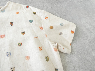 R&D.M(オールドマンズテーラー) COTTON LINEN COAT OF ARMS HALF SLEEVE SHIRTの商品画像26