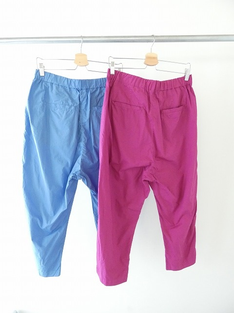 R&D.M(オールドマンズテーラー) GARMENT DYE TYPEWRITER SARROUEL TAPERED GUM PANTSの商品画像4