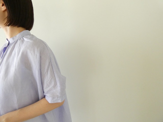 SETTEN(セッテン) リネンキャンバスバックラウンドヘムシャツの商品画像22