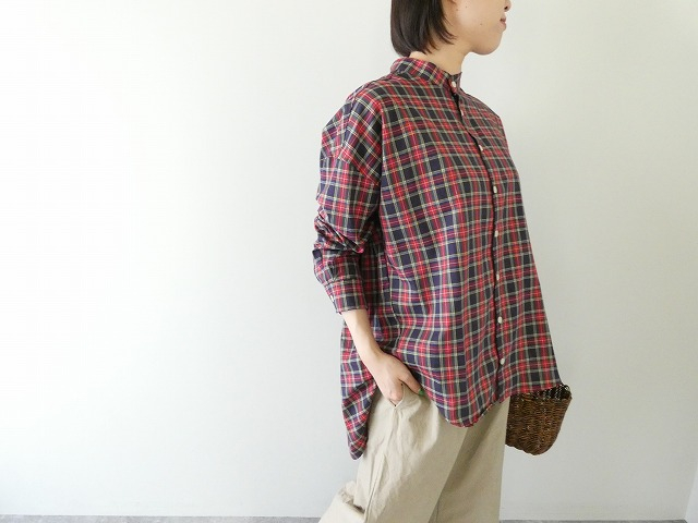 NARU タータンスミスシャツの商品画像1