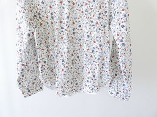 NARU 木の実柄ローンラウンドブラウスの商品画像22