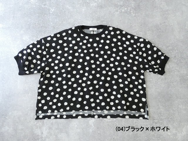 NARU リップルクロスランダムドットワイドプルオーバーの商品画像10