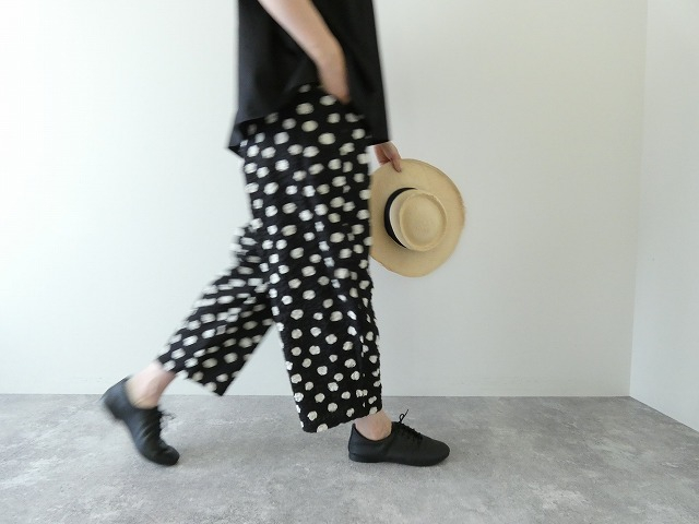 NARU リップルクロスランダムドットエッグパンツの商品画像5