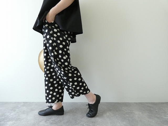 NARU リップルクロスランダムドットエッグパンツの商品画像6