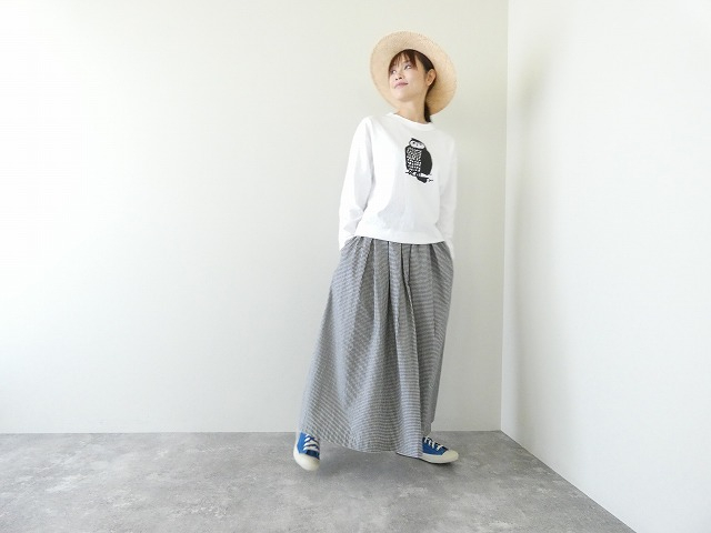 grin(グリン) エーゲ海ふくろうプリント長袖Tの商品画像6