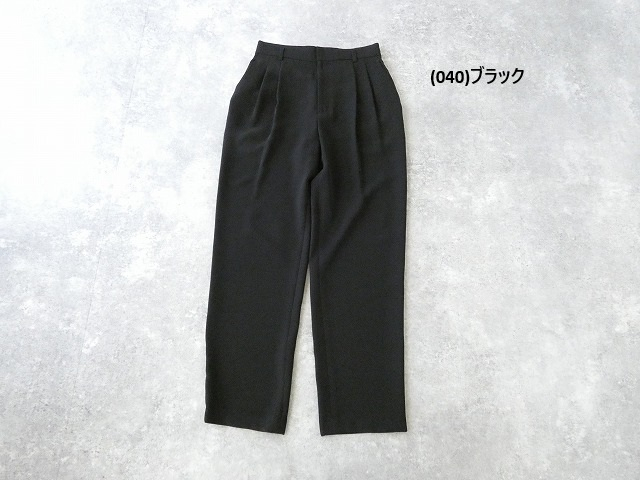 DONEEYU(ドニーユ) とろみツィルテーパードパンツの商品画像9