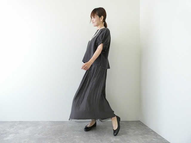 DONEEYU(ドニーユ) チュール×デシンリバーシブルスカートの商品画像17