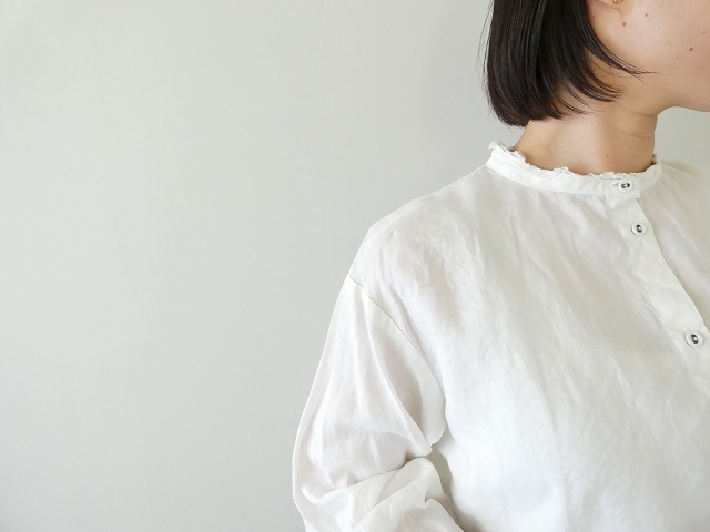 Gauze#(ガーゼ) タイニーフリルカラーブラウスの商品画像4