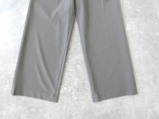 ma couleur(マ クルール) 杢調ストレッチツイルドロストワイドストレートパンツの商品画像37