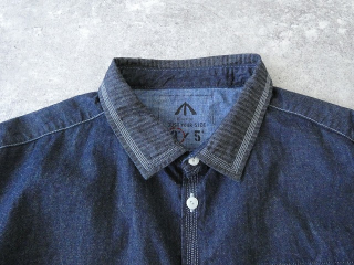 快晴堂(かいせいどう) HAYATE デュアルシーズンデニム ステッチ沢山シャツの商品画像25