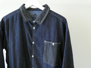 快晴堂(かいせいどう) HAYATE デュアルシーズンデニム ステッチ沢山シャツの商品画像41