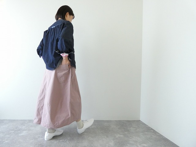 快晴堂(かいせいどう) HAYATE デュアルシーズンデニム スタンドプルオーバーシャツの商品画像7