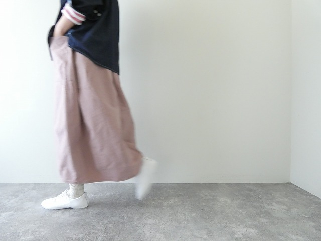 快晴堂(かいせいどう) Girl's・ヴィンテージ馬布 斜めポケットステッチたくさんスカートの商品画像1