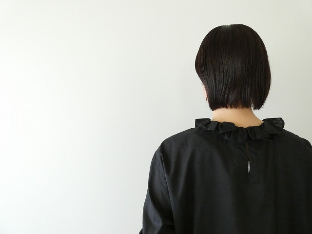 mizuiro ind(ミズイロインド) フリルカラープルオーバーシャツの商品画像6
