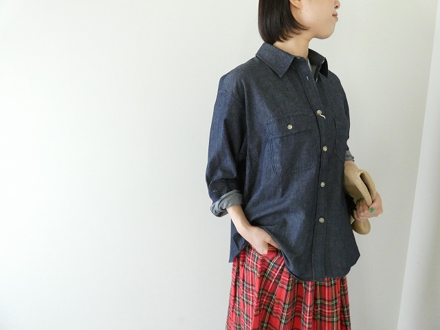 SARAHWEAR(サラウェア) 60ozデニムランチシャツの商品画像1