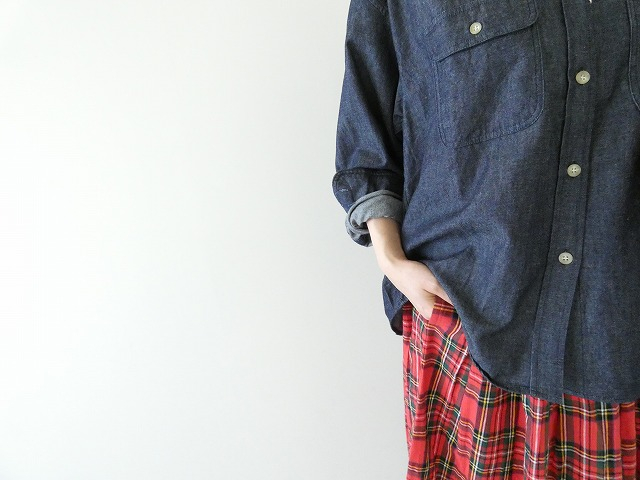 SARAHWEAR(サラウェア) 60ozデニムランチシャツの商品画像7