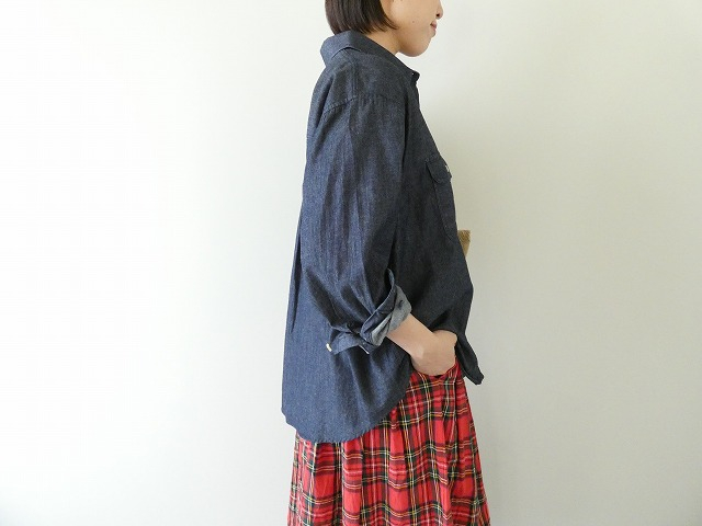 SARAHWEAR(サラウェア) 60ozデニムランチシャツの商品画像9